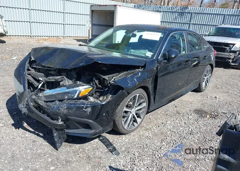 2024 Honda Civic Touring from USA, damaged, VIN 2HGFE1F94RH301789